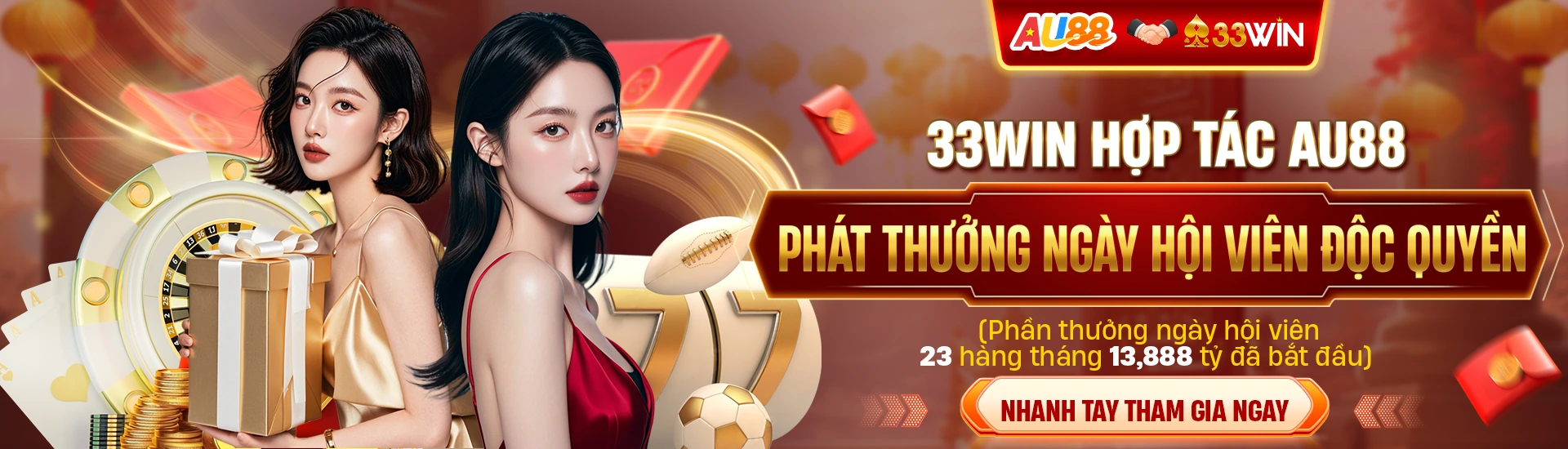Banner ứng dụng và chuyên mục 33Win